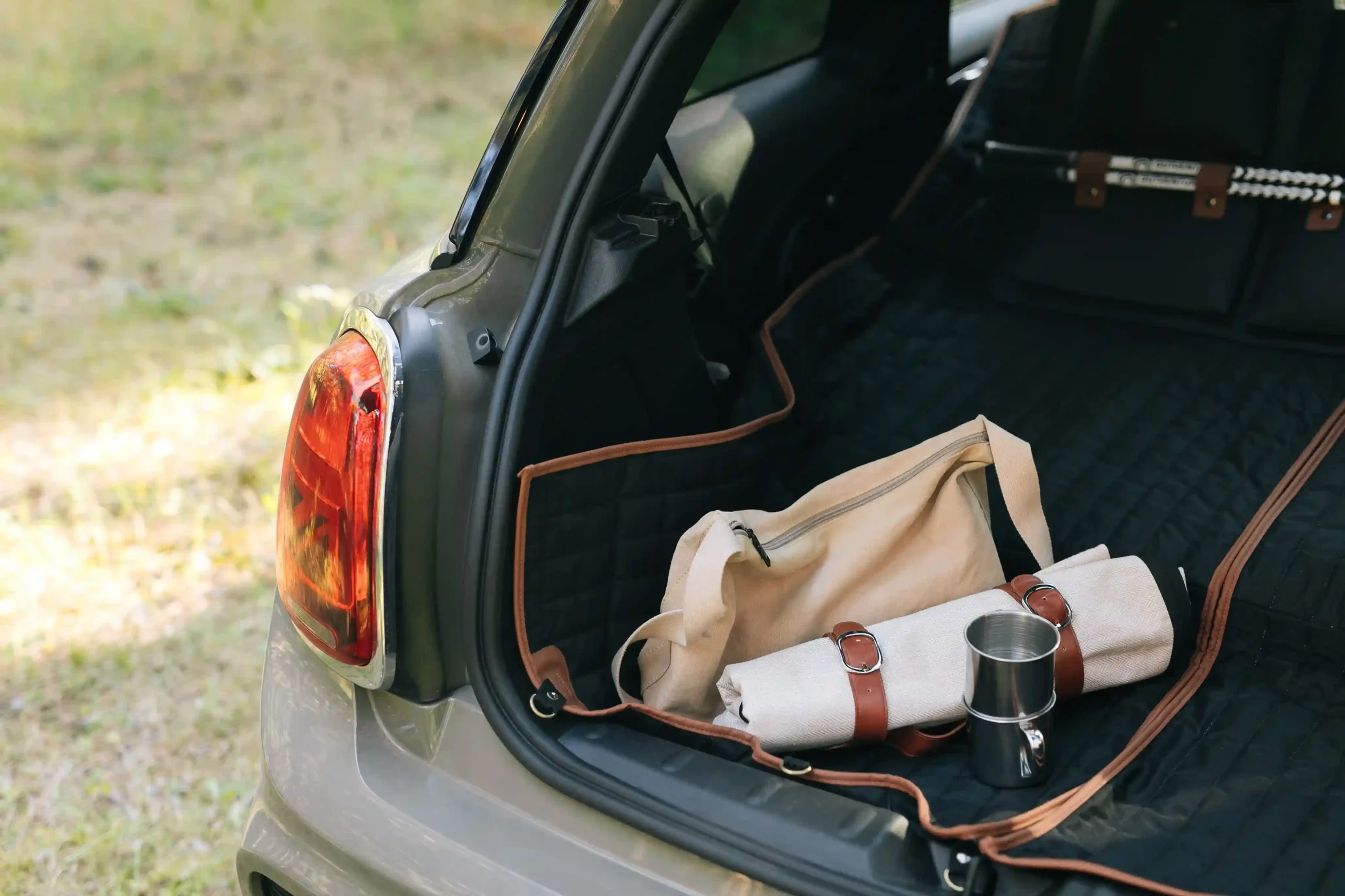 rustic picnic blanket