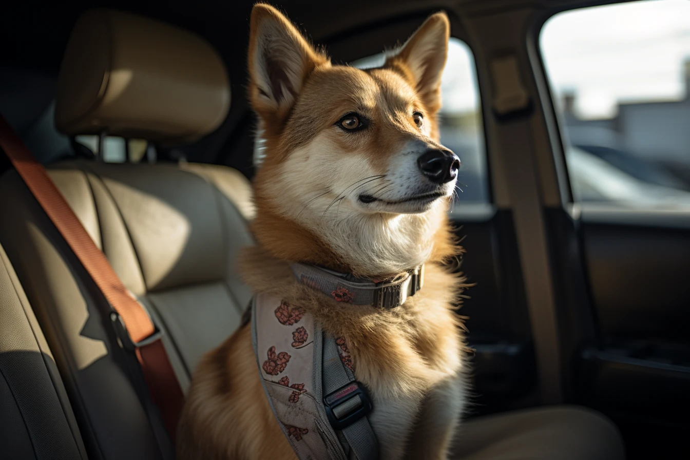 Dodge Durango Dog Car Seat for Norwegian Lundehunds